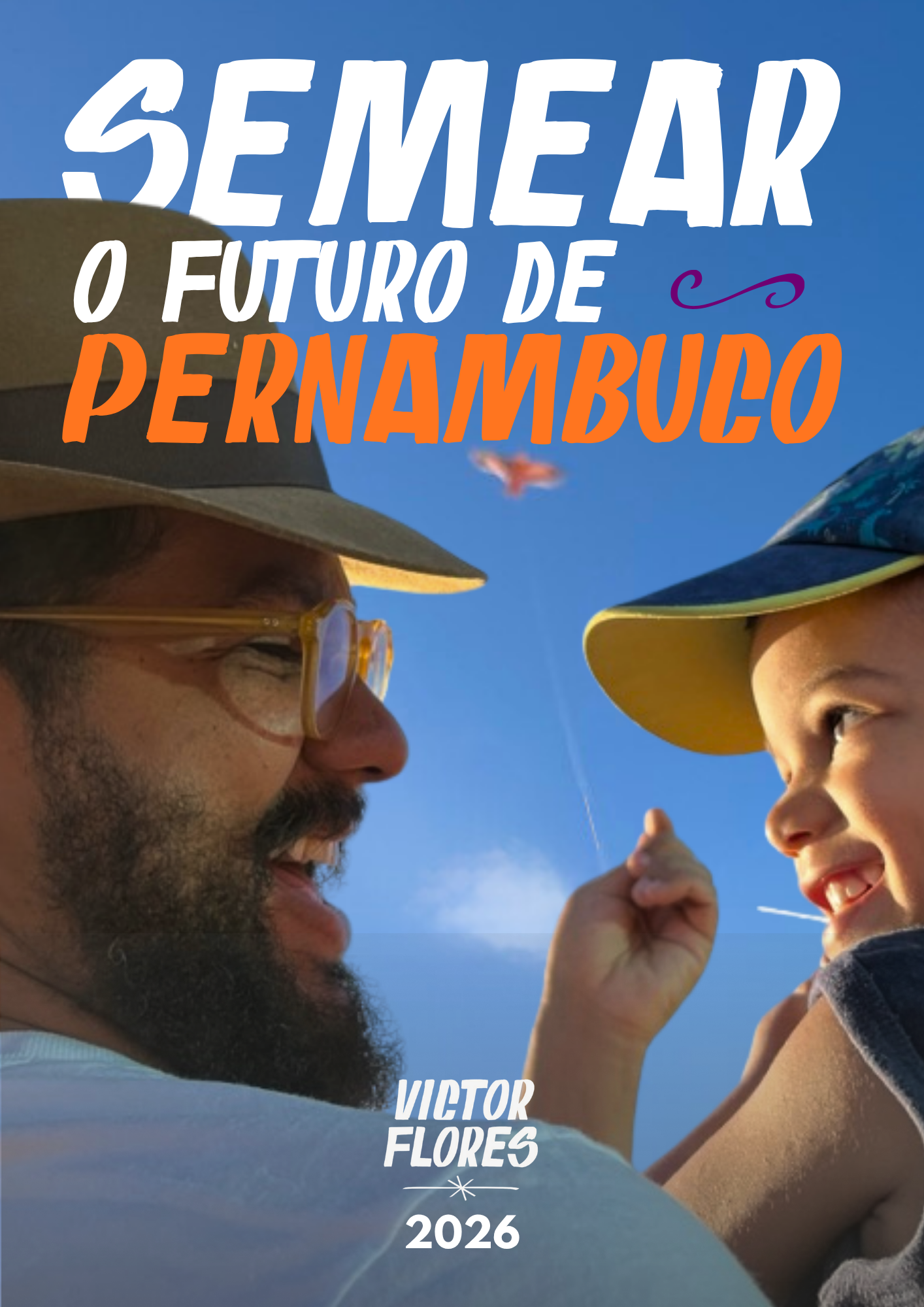 Primeira página do portfólio de Victor Flores